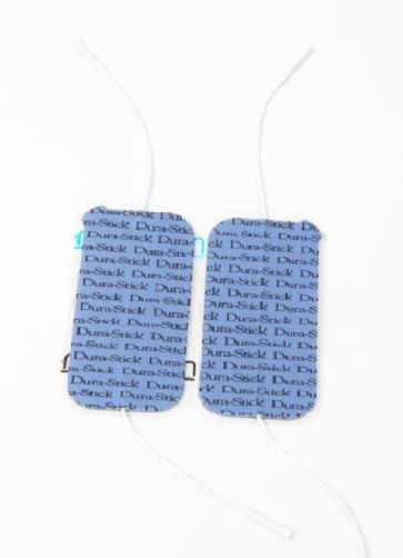 Electrodes DURA-STICK PLUS rectangulaires 2 sorties