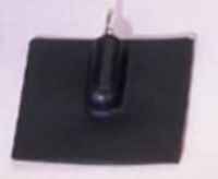 Paires d'électrodes silicone 5 X 5 mâle