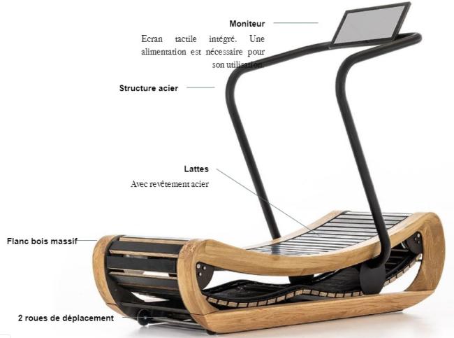 Tapis de course en bois SprintBok