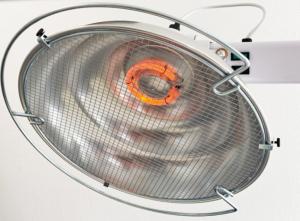Lampe IR 400 W à quartz avec / sans pied roulant