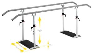 Barres parallèles pliables